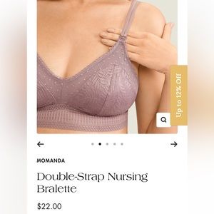 Nursing bralette